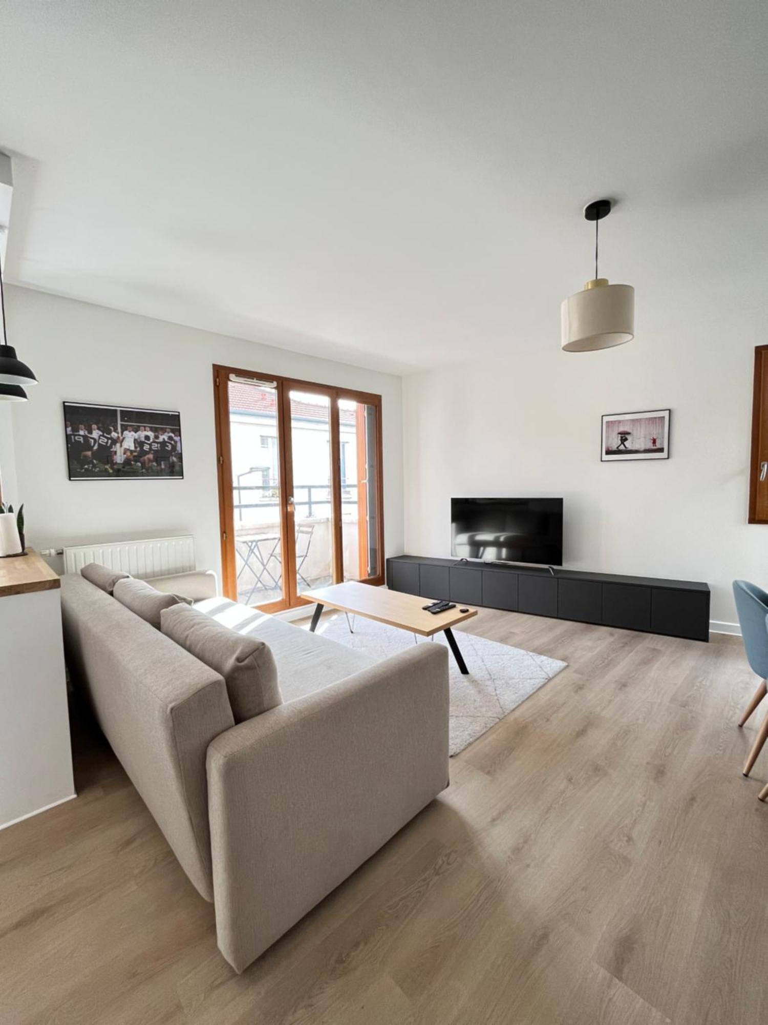 Appartement Porte De Paris / Stade De France Saint-Denis  Bagian luar foto